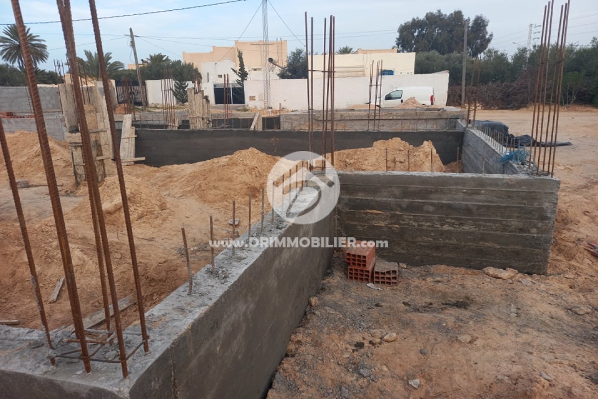 Chantier Villa sur la route du phare,  Avancement de travaux.. -   Notre Chantiers Djerba